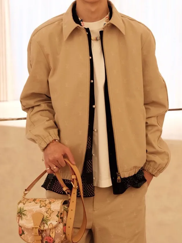 Louis Vuitton 24Fw Full Print Jacquard Jacket Jacket
